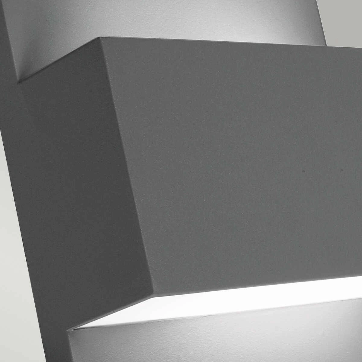 Elstead Geneve Graphite Outdoor Wall Light