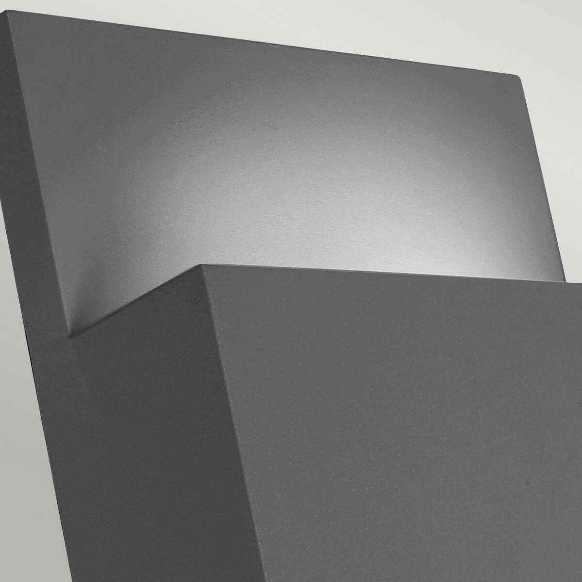 Elstead Geneve Graphite Outdoor Wall Light