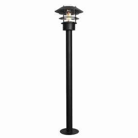 Elstead Helsingor Black Outdoor Bollard Light outdoor wall lamp