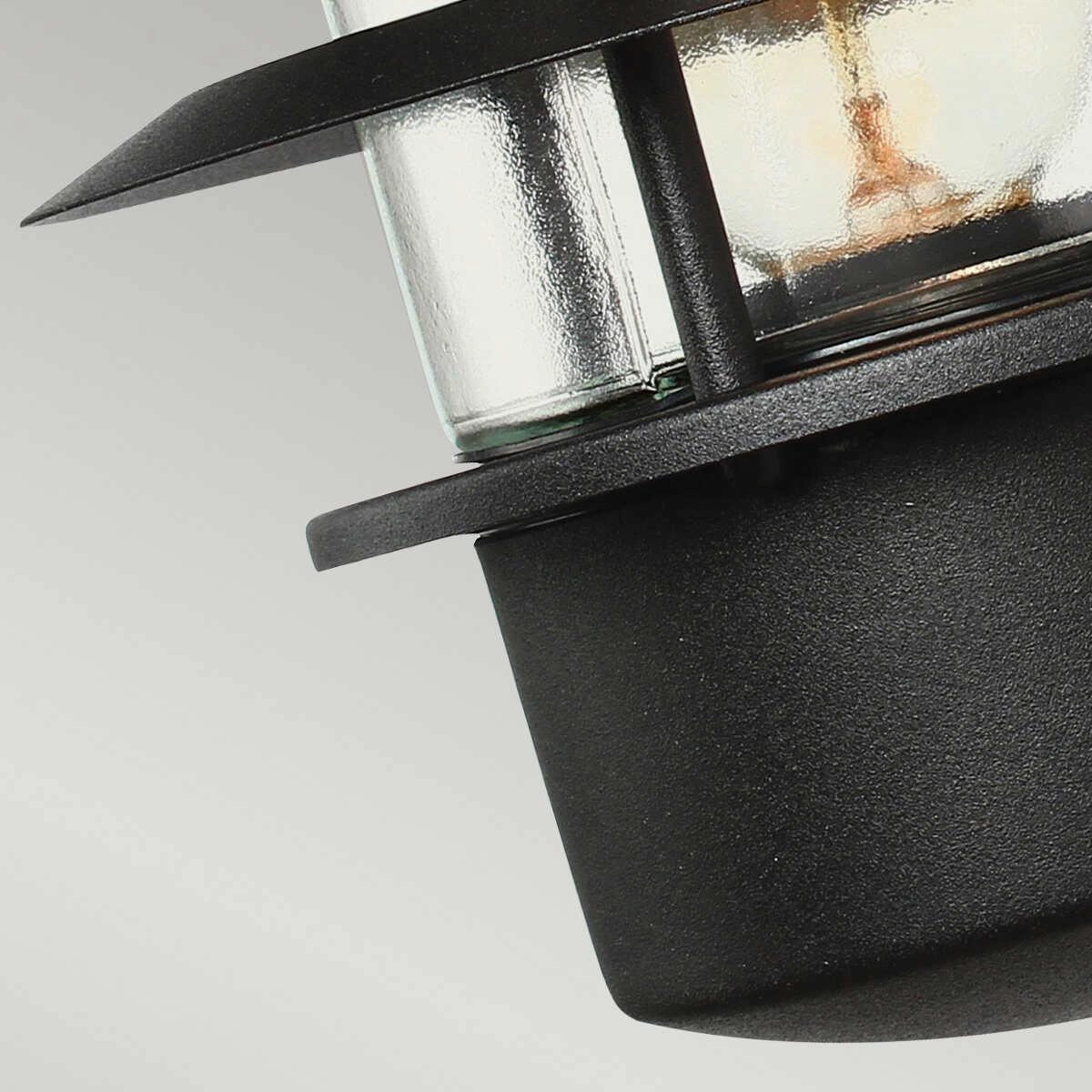 Elstead Helsingor Black Outdoor Wall Light