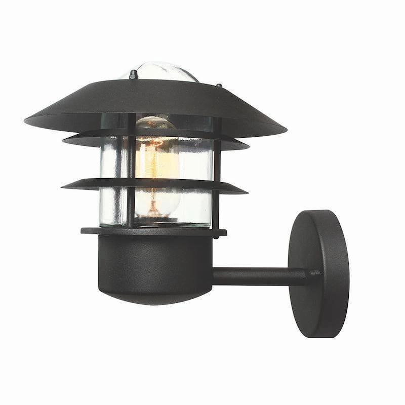 Elstead Helsingor Black Outdoor Wall Light outdoor wall lamp