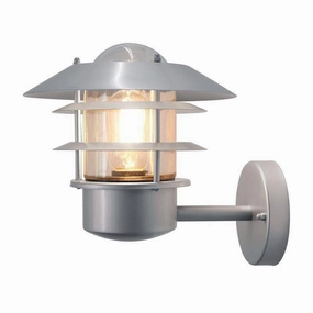 Elstead Helsingor Silver Outdoor Wall Light outdoor wall lamp