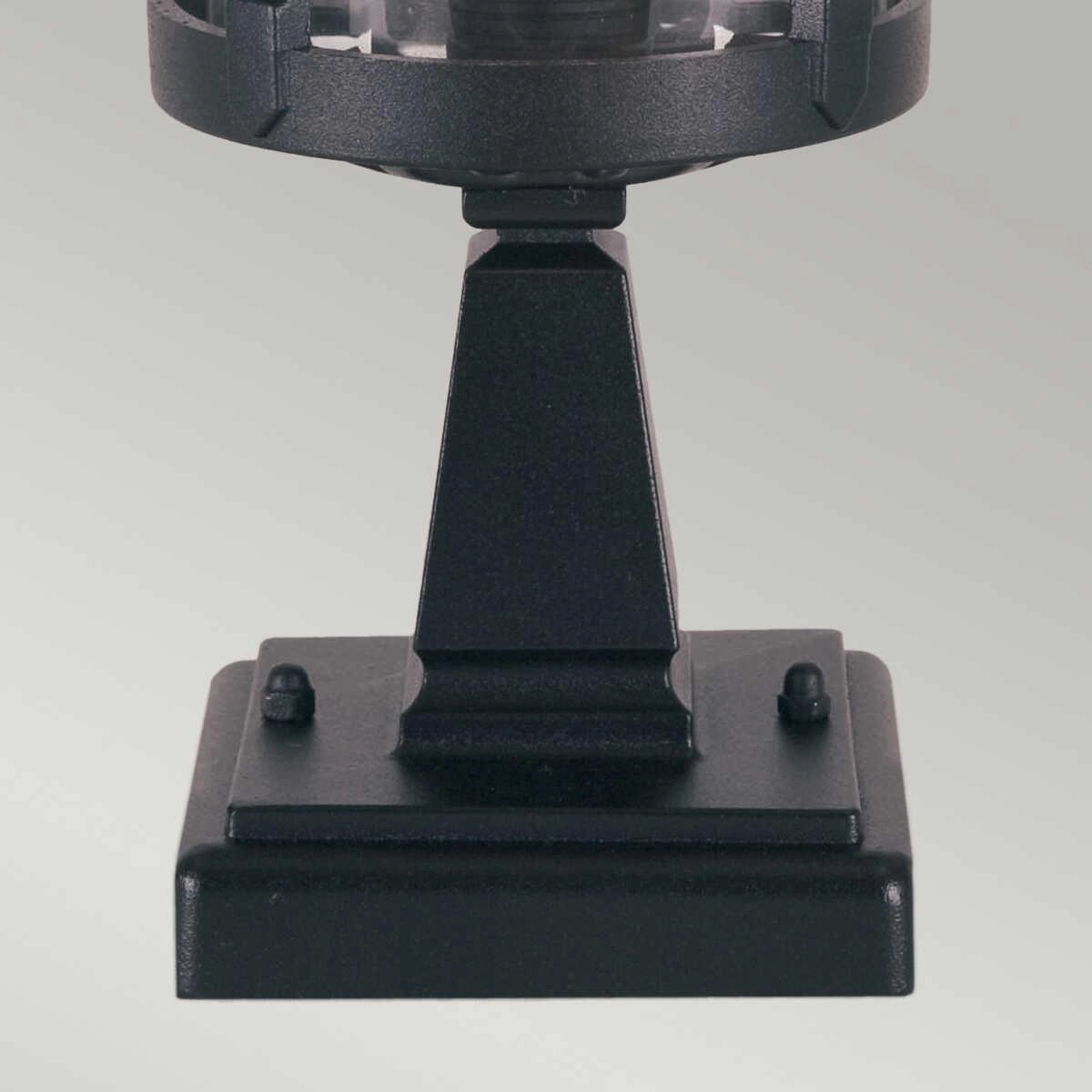 Elstead Hereford Black Outdoor Pedestal Lantern