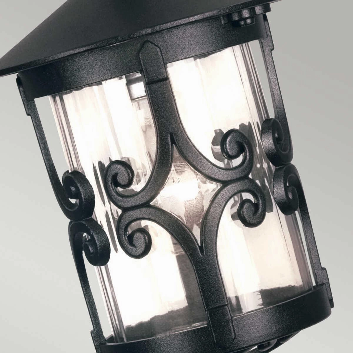 Elstead Hereford Black Outdoor Pendant Light