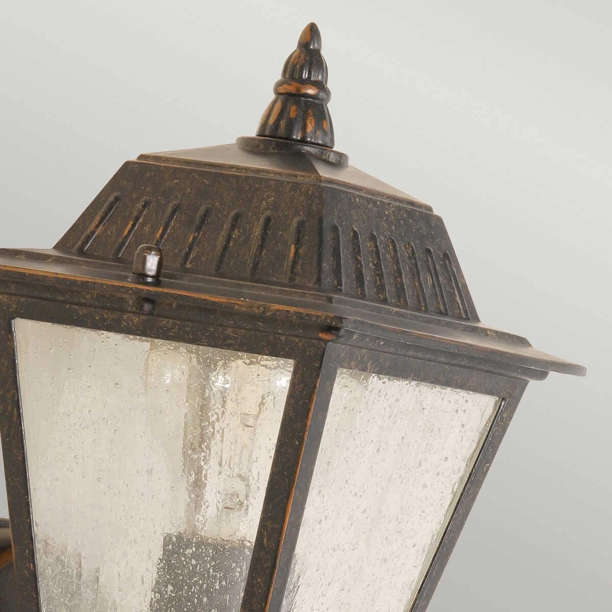 Elstead Highnam Weathered Bronze Outdoor Wall Light