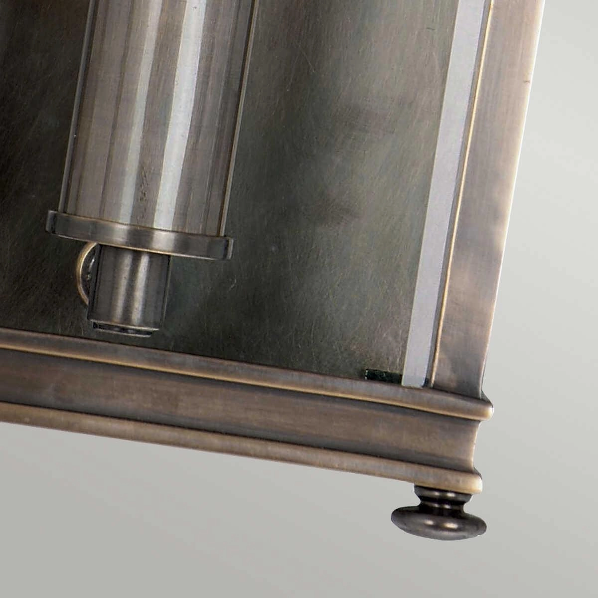 Elstead Holborn Dark Bronze Small Outdoor Wall Light