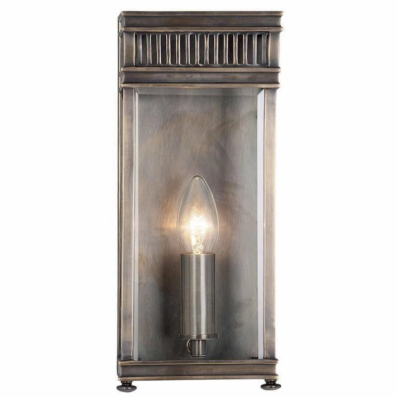 Elstead Holborn Dark Bronze Small Outdoor Wall Light outdoor wall lamp