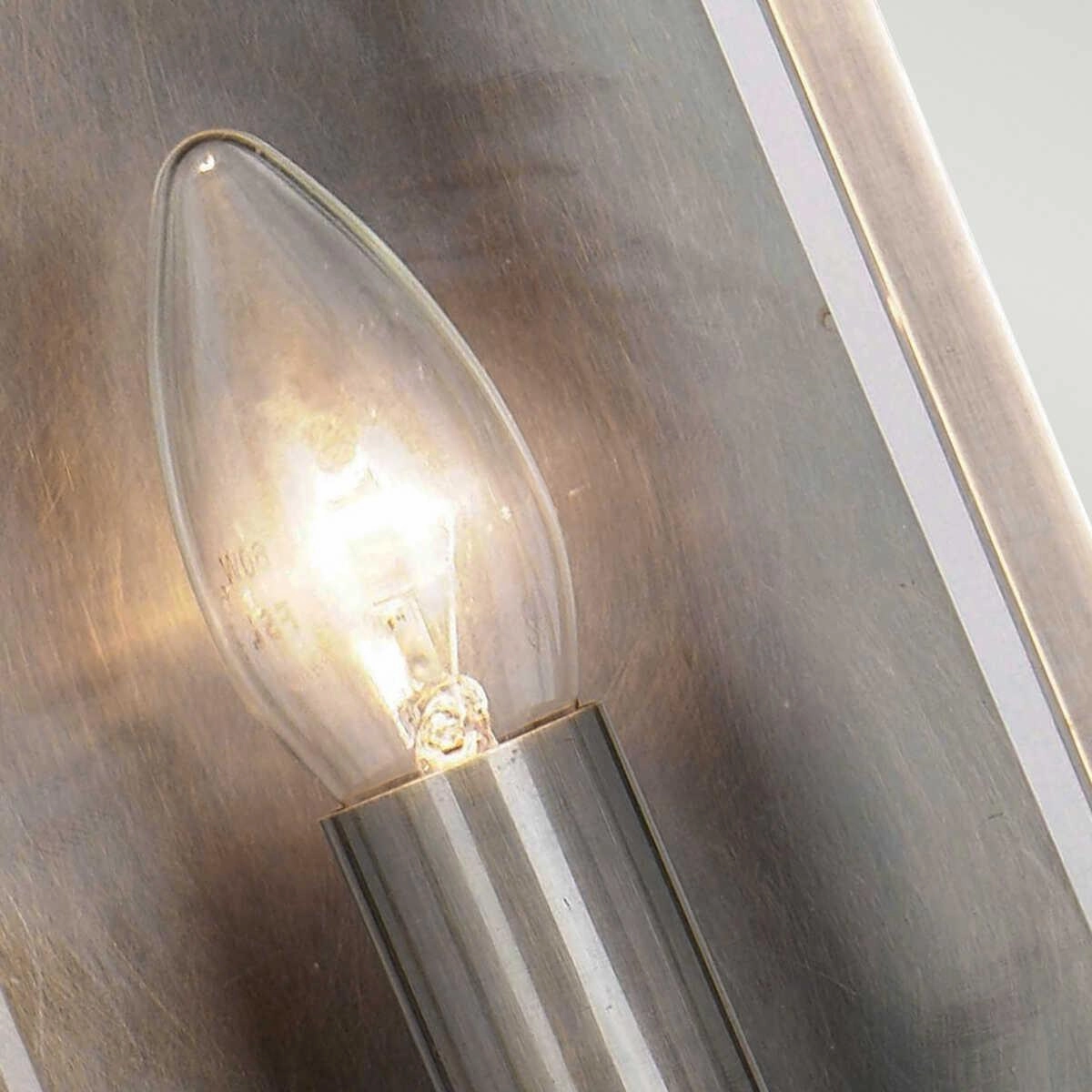 Elstead Holborn Dark Bronze Small Outdoor Wall Light
