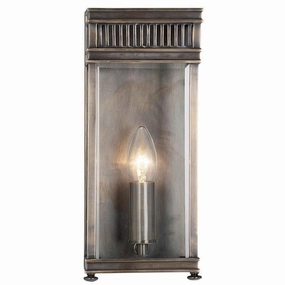 Elstead Holborn Dark Bronze Small Outdoor Wall Light outdoor wall lamp