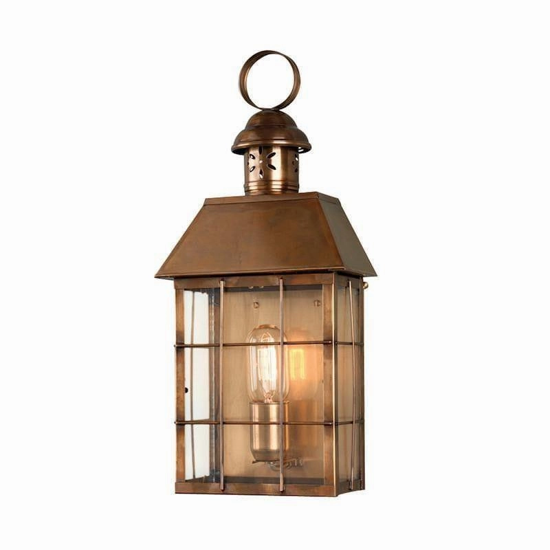 Elstead Hyde Park Aged Brass Outdoor Wall Light outdoor wall lamp