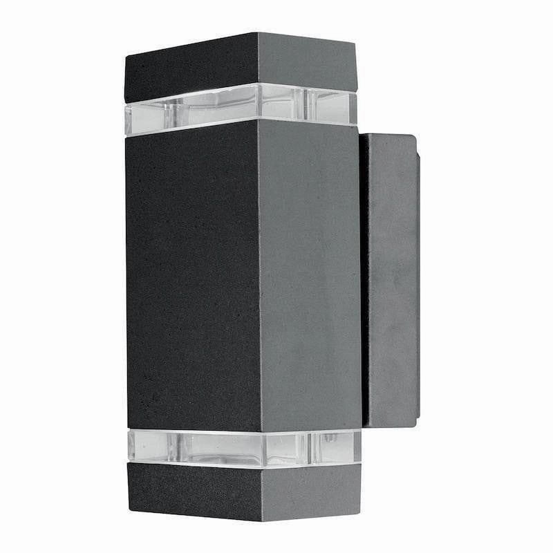Elstead Jannik Up/Down Grey Outdoor Wall Light outdoor wall lamp