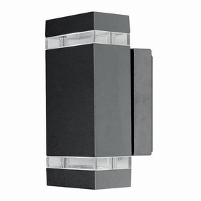 Elstead Jannik Up/Down Grey Outdoor Wall Light outdoor wall lamp