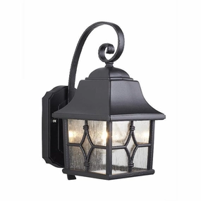 Elstead Kent Black Outdoor Wall Light outdoor wall lamp