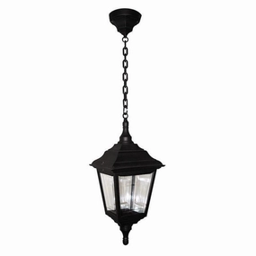 Elstead Kerry Black Outdoor Pendant Light outdoor wall lamp