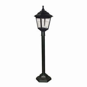 Elstead Kerry Black Outdoor Pillar Lantern outdoor wall lamp