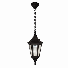 Elstead Kinsale Black Outdoor Pendant Light outdoor wall lamp