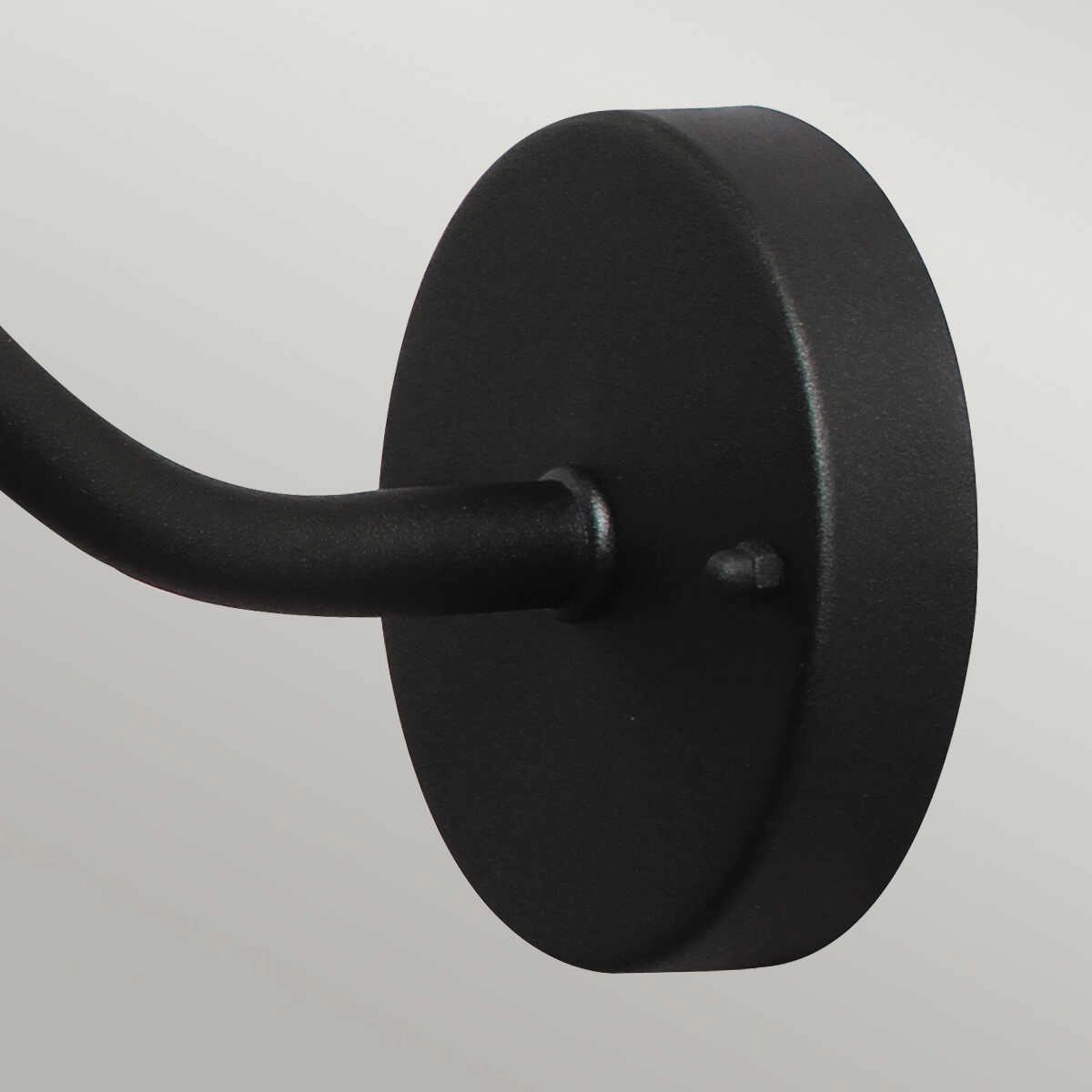 Elstead Klampenborg Black Outdoor Wall Light