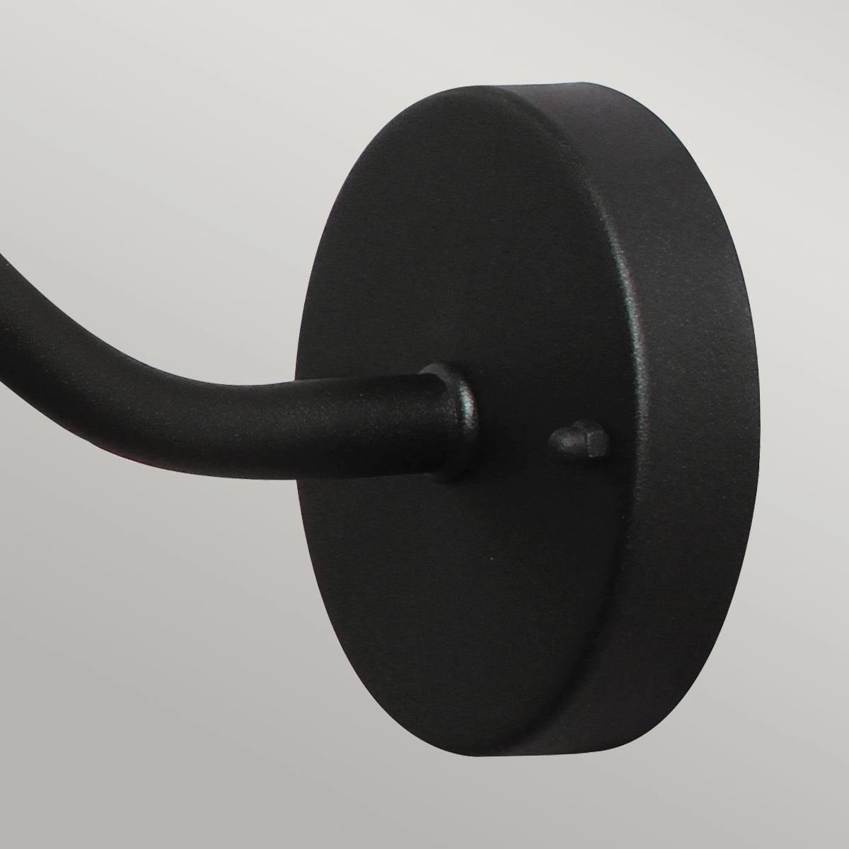 Elstead Klampenborg Black Outdoor Wall Light