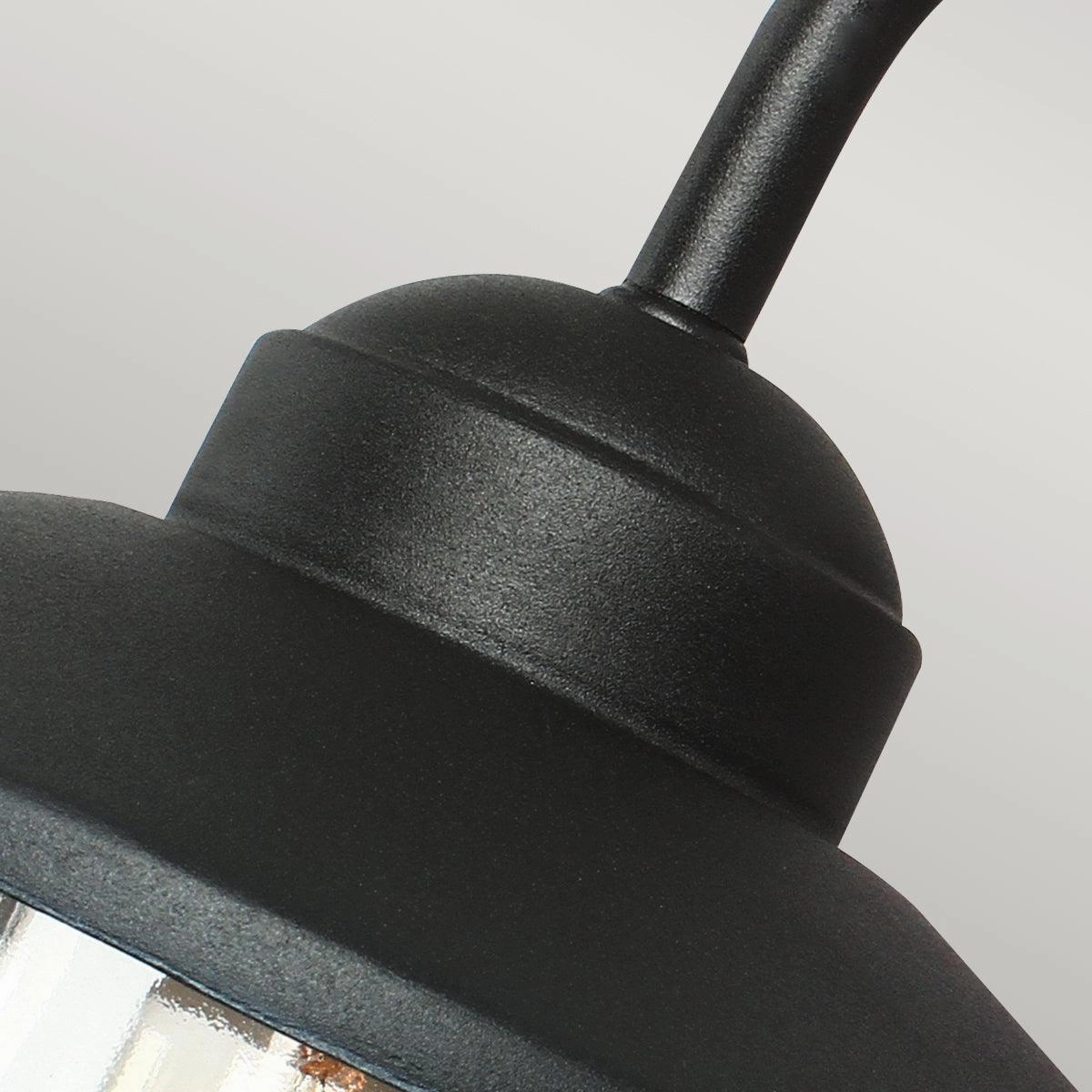Elstead Klampenborg Black Outdoor Wall Light