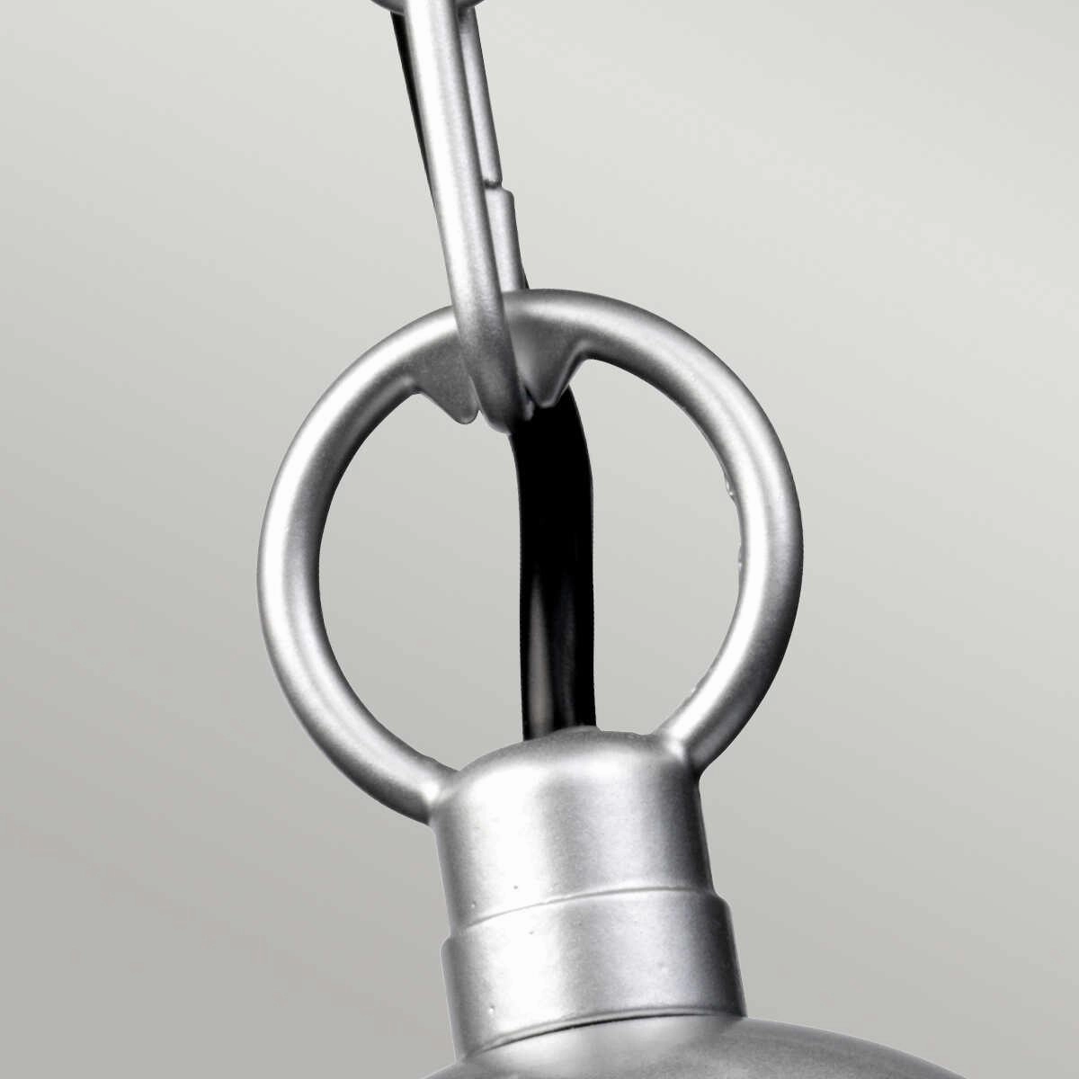 Elstead Klampenborg Silver Outdoor Pendant Light