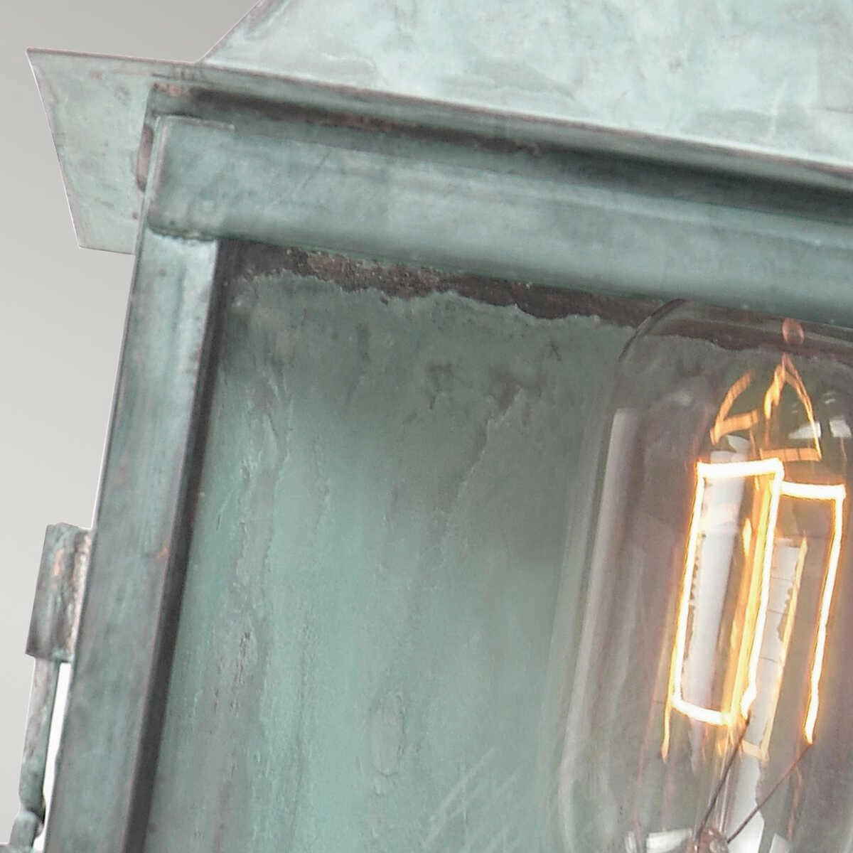 Elstead Lambeth Palace Verdigris Outdoor Wall Light