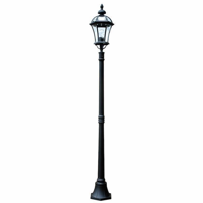 Elstead Ledbury Black Outdoor Lamp Post outdoor wall lamp