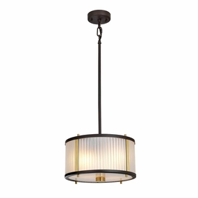 Elstead Lighting Corona 2 Light Bronze Ceiling Pendant modern ceiling lamp