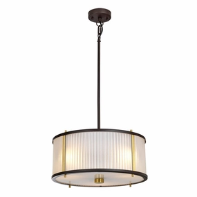 Elstead Lighting Corona 3 Light Bronze Ceiling Pendant modern ceiling lamp