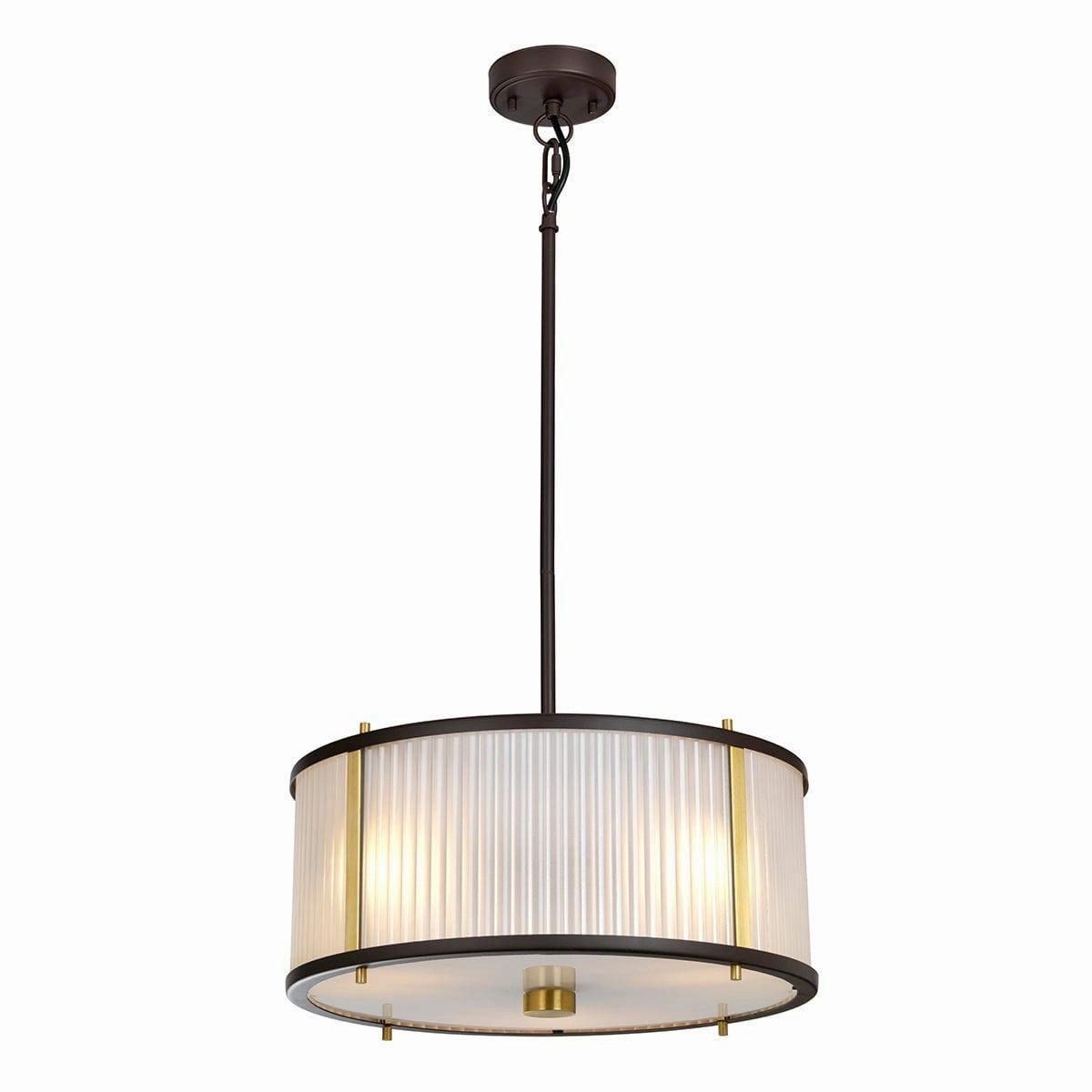 Elstead Lighting Corona 3 Light Bronze Ceiling Pendant modern ceiling lamp