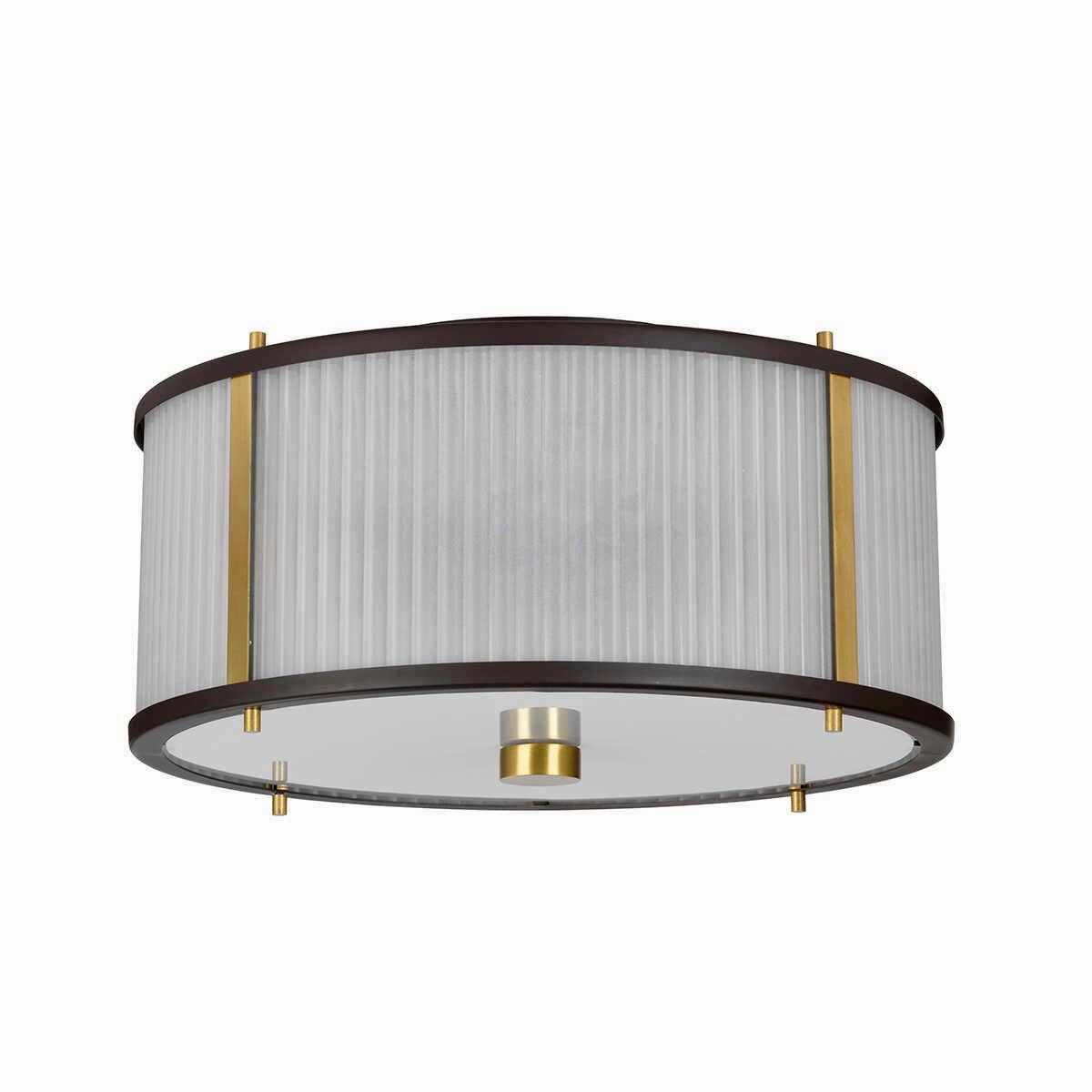Elstead Lighting Corona 3 Light Bronze Ceiling Pendant