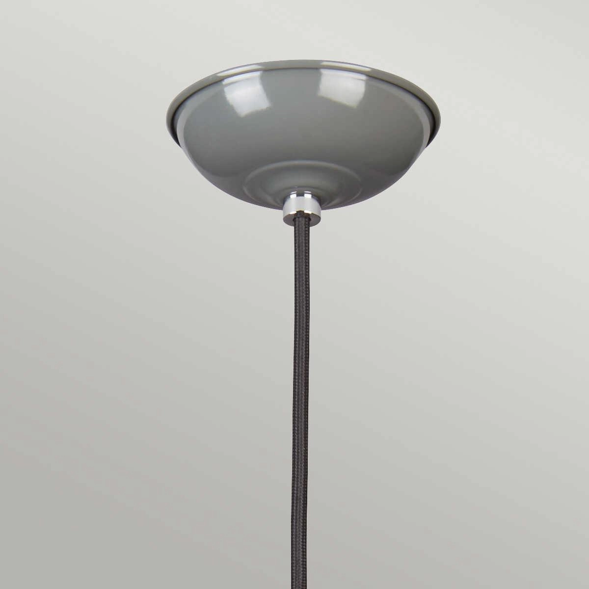 Elstead Lighting Franklin 1 Light Grey Ceiling Pendant