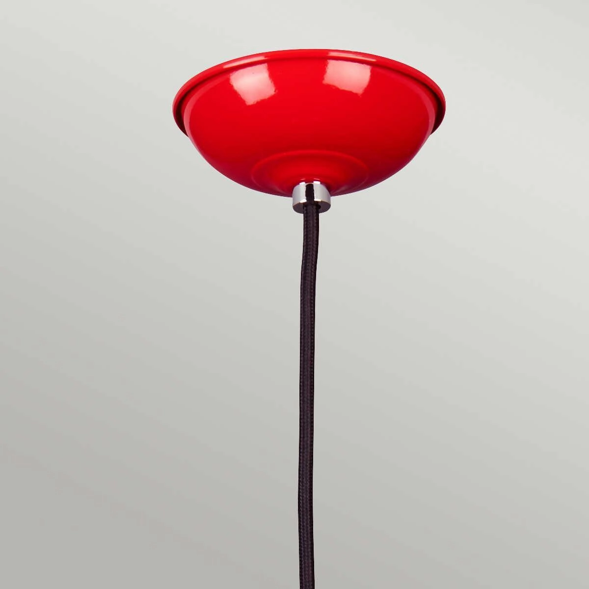 Elstead Lighting Franklin 1 Light Red Ceiling Pendant