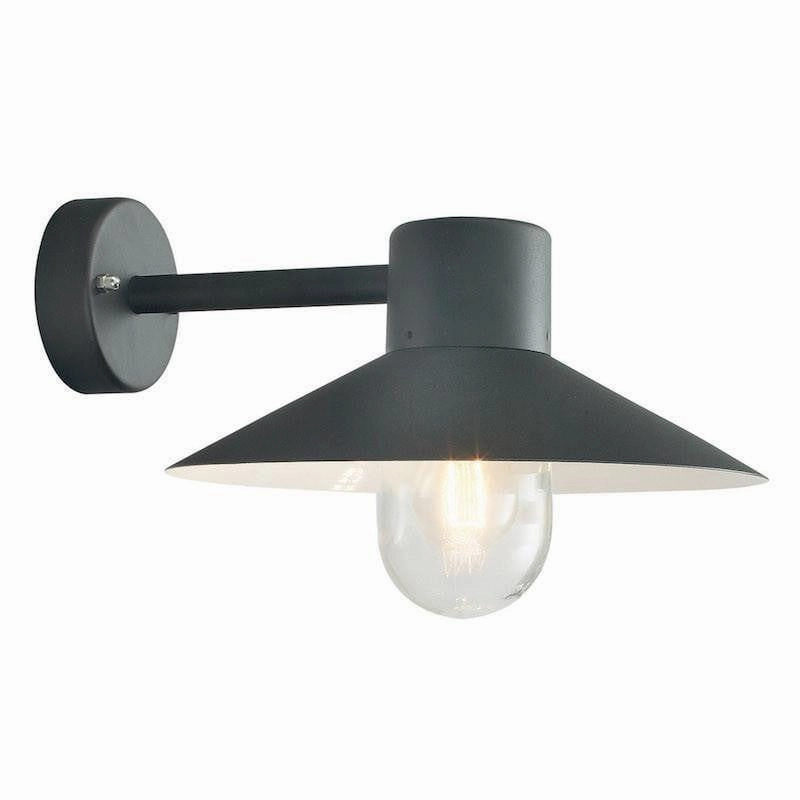 Elstead Lund Black Outdoor Wall Light outdoor wall lamp