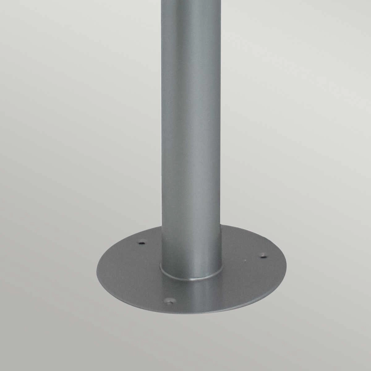 Elstead Malmo Silver Outdoor Bollard Light