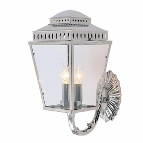 Elstead Mansion House Polished Nickel Outdoor Wall Light outdoor wall lamp
