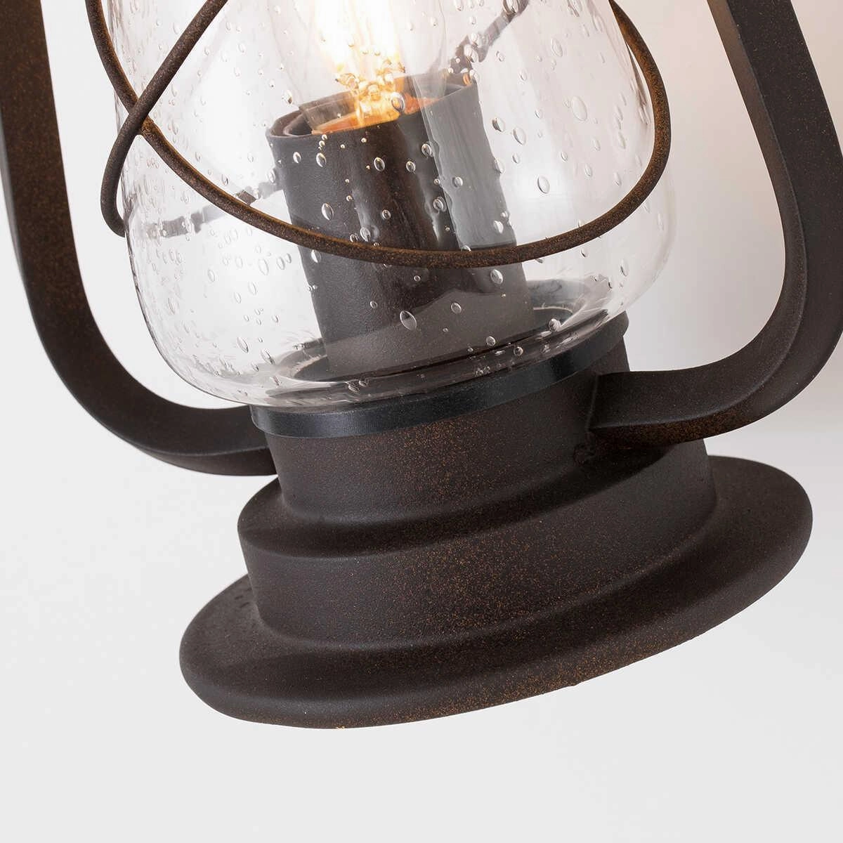 Elstead Miners Old Bronze Outdoor Wall Light