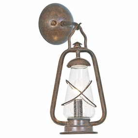 Elstead Miners Old Bronze Outdoor Wall Light outdoor wall lamp