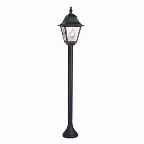Elstead Norfolk Black Outdoor Bollard Light outdoor wall lamp