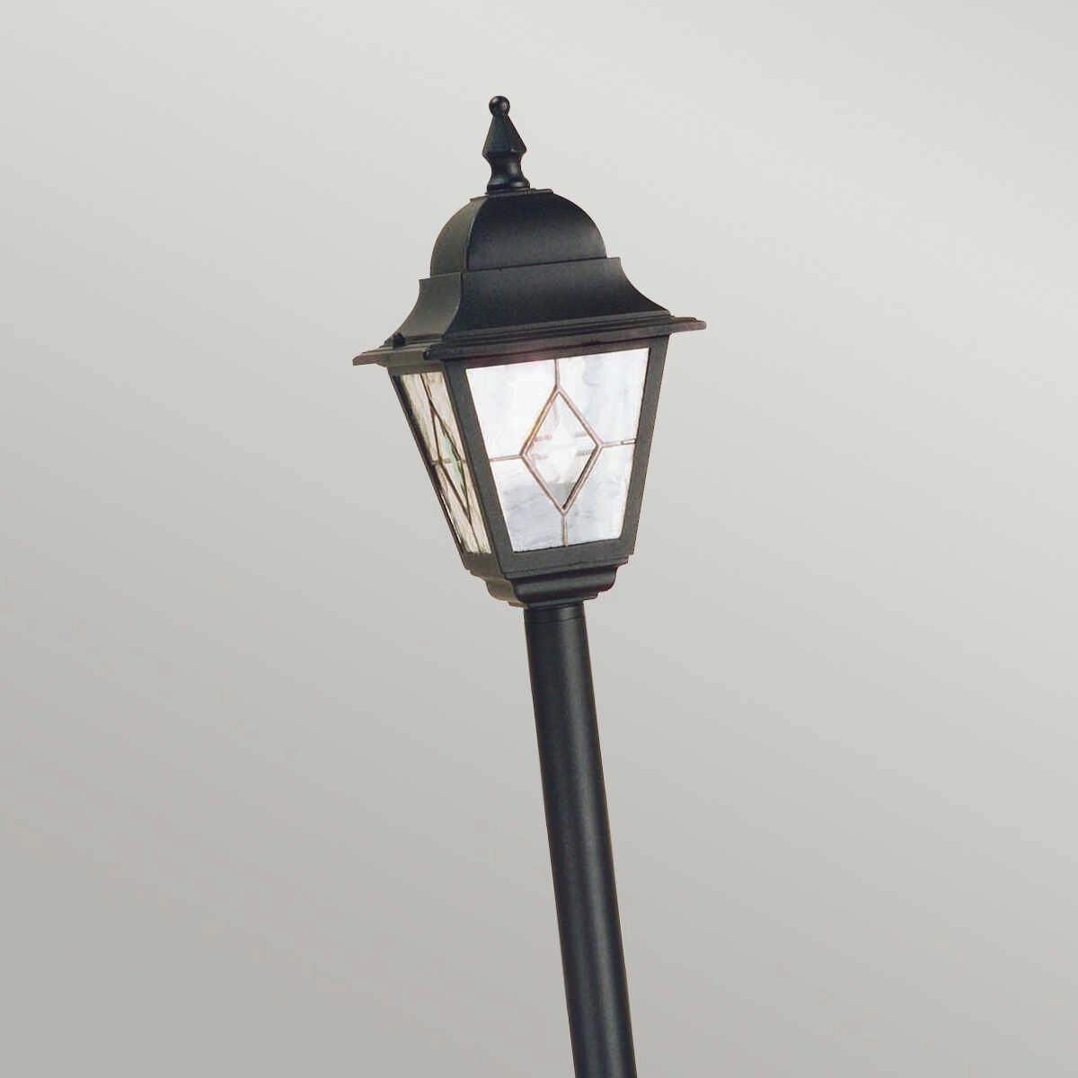 Elstead Norfolk Black Outdoor Bollard Light