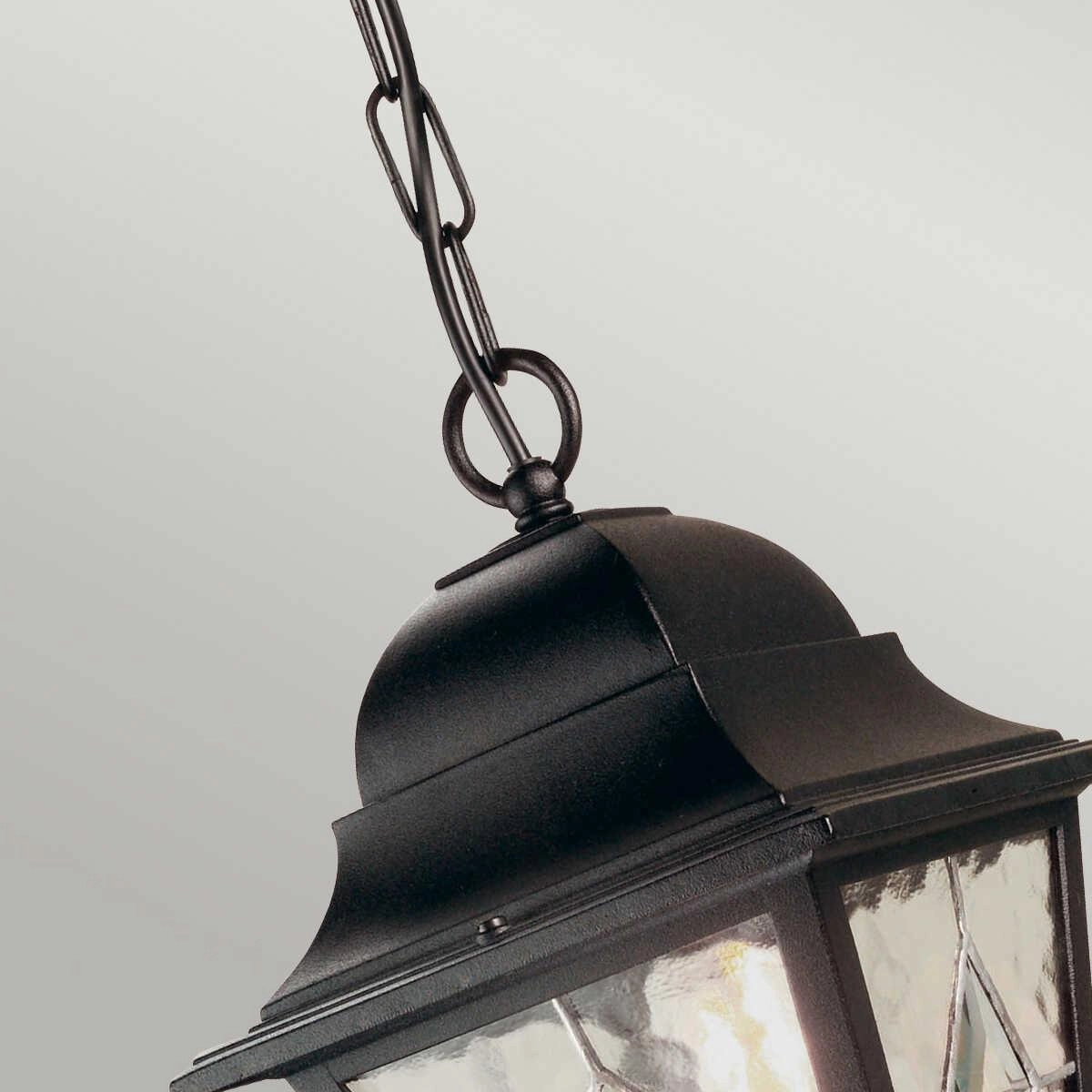 Elstead Norfolk Black Outdoor Pendant Light