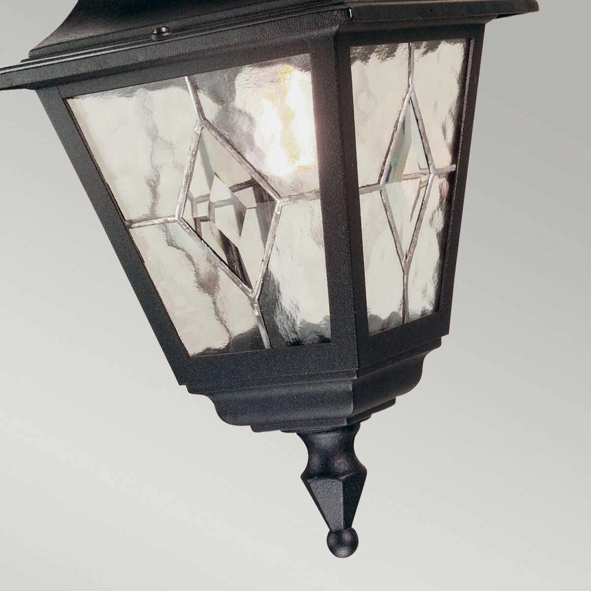 Elstead Norfolk Black Outdoor Pendant Light