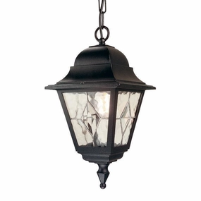 Elstead Norfolk Black Outdoor Pendant Light outdoor wall lamp
