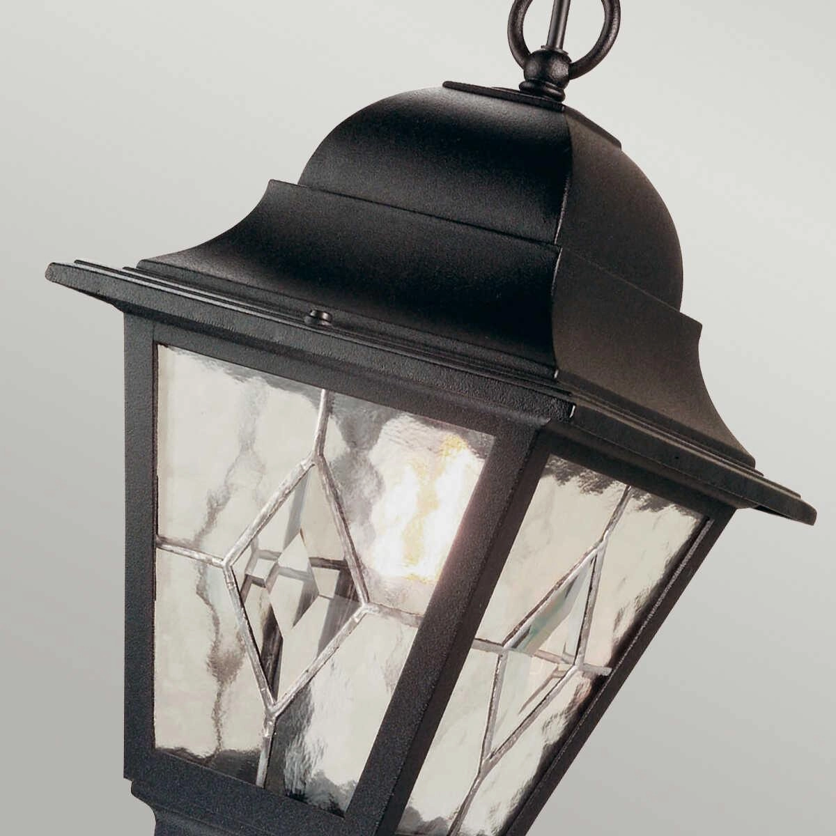 Elstead Norfolk Black Outdoor Pendant Light