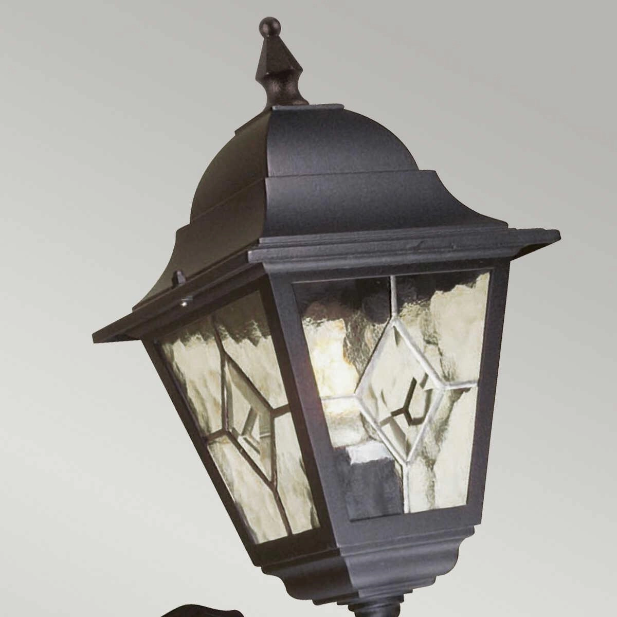 Elstead Norfolk Black Outdoor PIR Wall Light