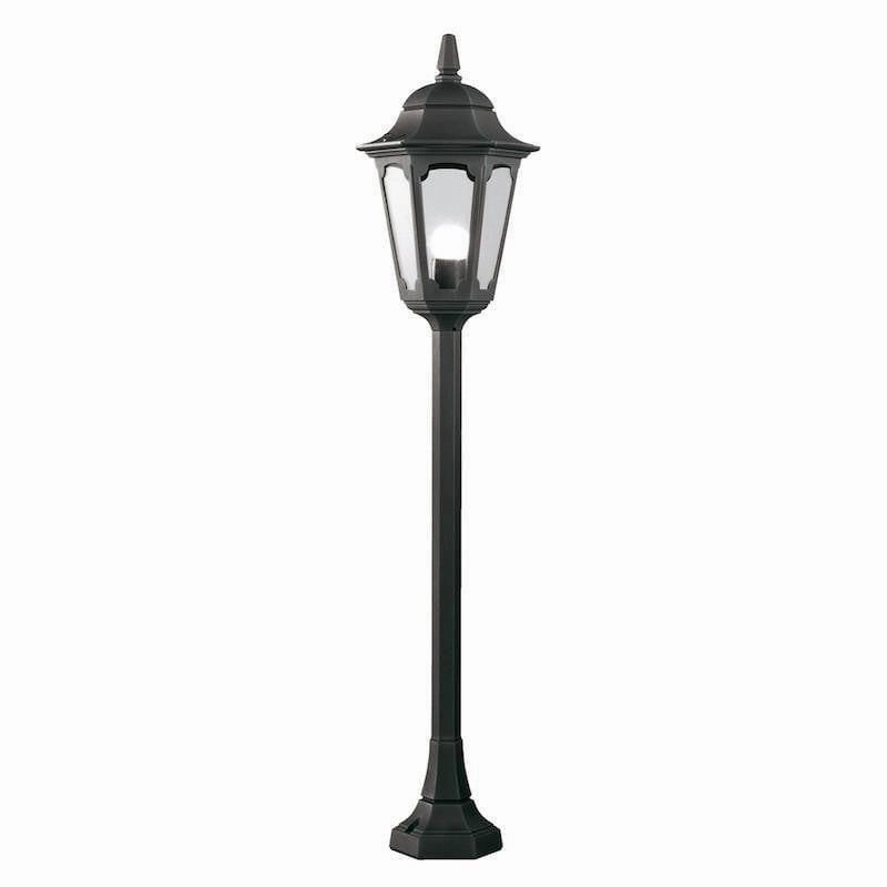 Elstead Parish Black Outdoor Bollard Light indoor ambient light