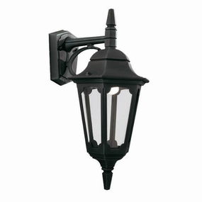 Elstead Parish Black Outdoor Downlighter Wall Light outdoor wall lamp