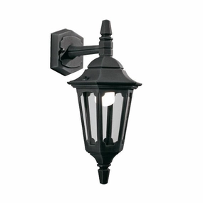 Elstead Parish Black Outdoor Mini Downlighter Wall Light outdoor wall lamp