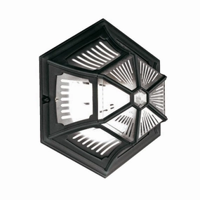 Elstead Parish Black Outdoor Porch Ceiling  Lantern outdoor wall lamp