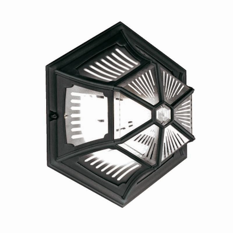 Elstead Parish Black Outdoor Porch Ceiling  Lantern outdoor wall lamp