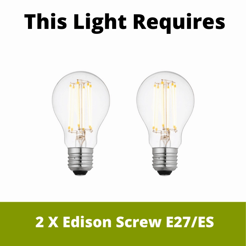 Elstead Parish Black Outdoor Twin Arm Lamp Post